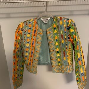 Vintage Colorful Light Jacket